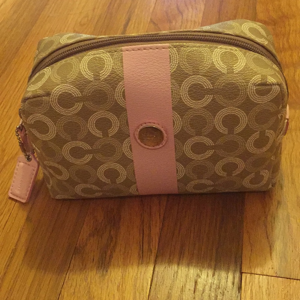 Coach cosmetic bag